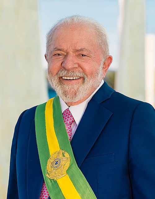 Tổng thống Brazil Luiz Inacio Lula da Silva, ảnh chân dung năm 2023.