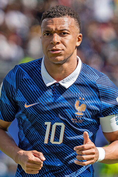 Kylian Mbappe trong màu áo tuyển Pháp, ảnh tư liệu năm 2026.