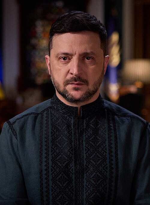 Tổng thống Ukraine Volodymyr Zelensky, ảnh tư liệu cuối năm 2025.