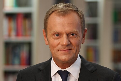 Thủ tướng Ba Lan Donald Tusk, ảnh tư liệu năm 2009.